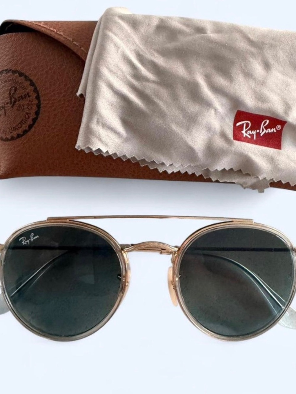 Ray-Ban Double Round Bridge Sunglasses